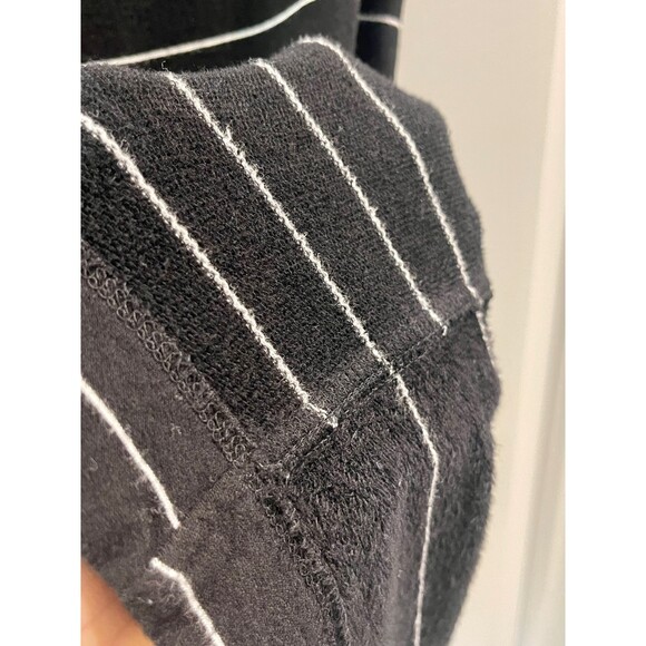 LOU & GREY Mixstripe Signaturesoft Tee Dress, Sz M - Picture 3 of 5